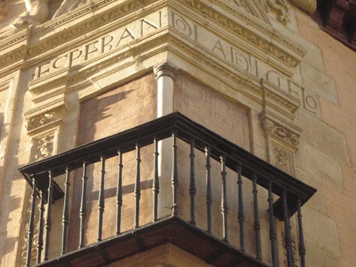 Balcón Casa de Castril, Museo Arqueológico, Granada (España)